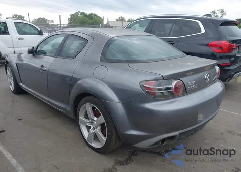 2004 Mazda Rx-8 6 Speed Manual z USA, uszkodzony, nr VIN JM1FE173640133501